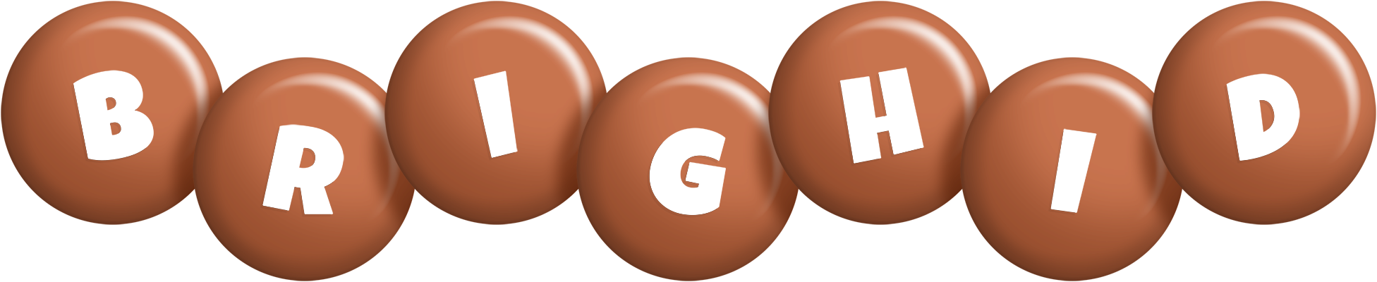 Brighid candy-brown logo