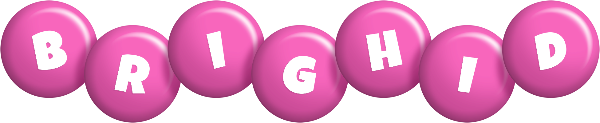 Brighid candy-pink logo