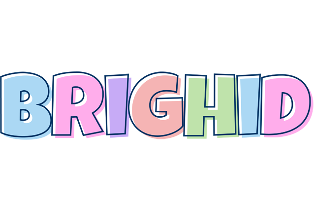 Brighid pastel logo
