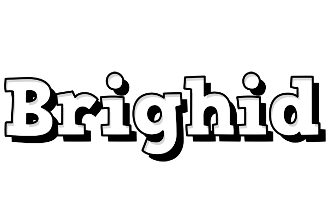 Brighid snowing logo