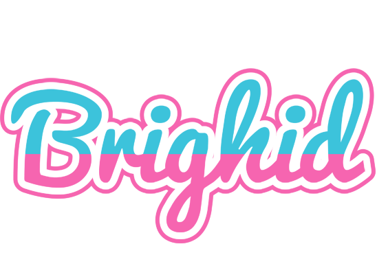 Brighid woman logo