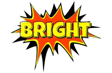 Bright bazinga logo