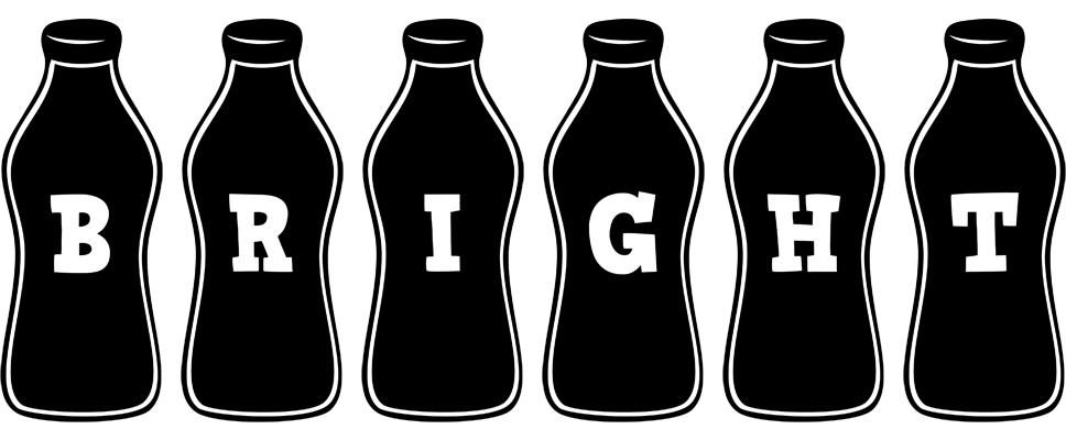 Bright bottle logo