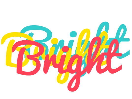 Bright disco logo