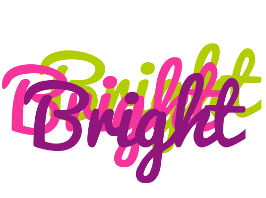 Bright flowers logo