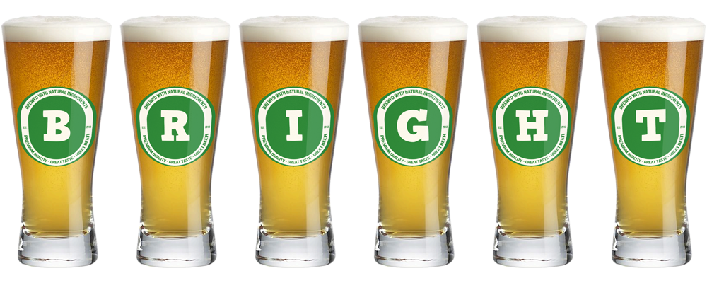 Bright lager logo