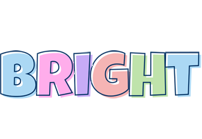 Bright pastel logo