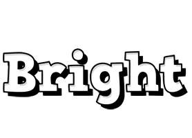 Bright snowing logo