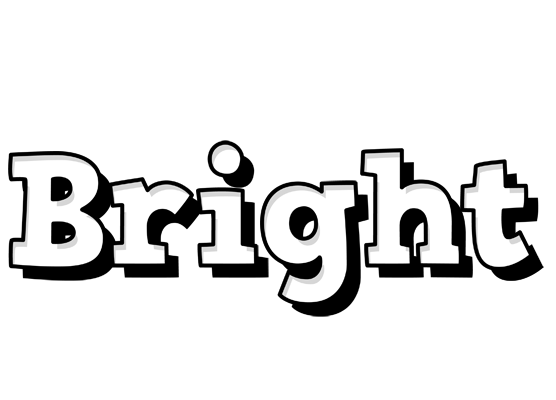 Bright snowing logo