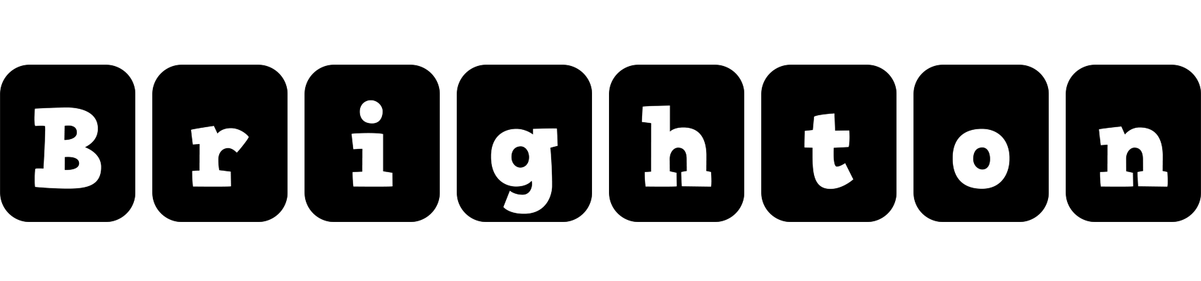 Brighton box logo