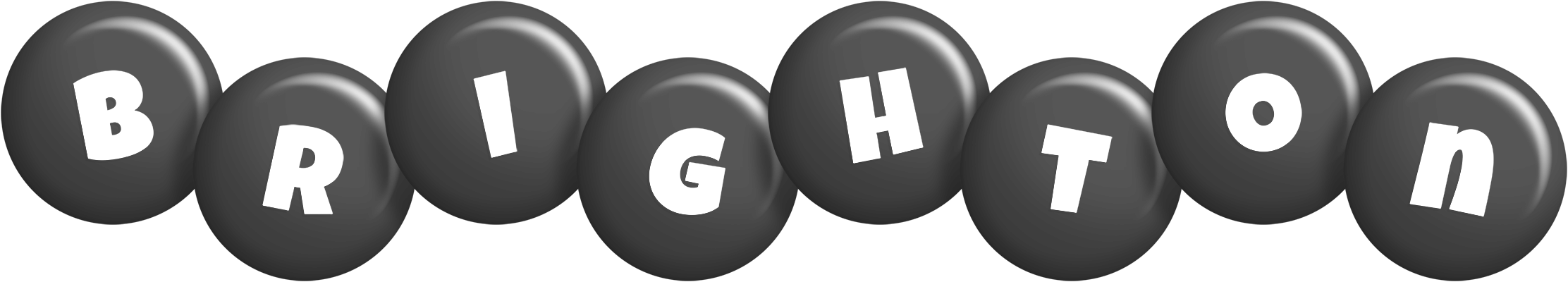 Brighton candy-black logo