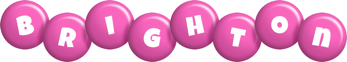 Brighton candy-pink logo