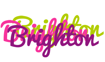 Brighton flowers logo