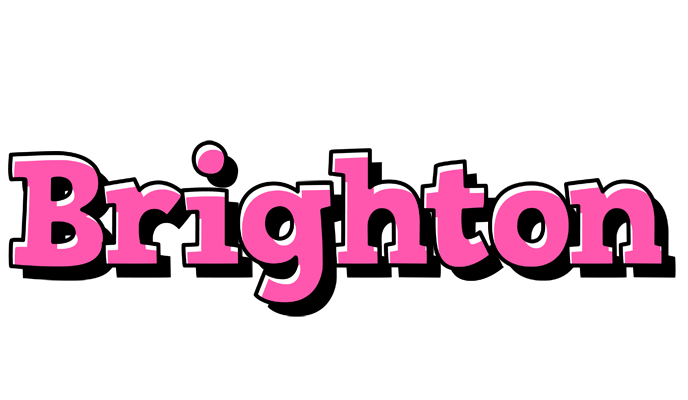 Brighton girlish logo