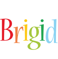 Brigid birthday logo