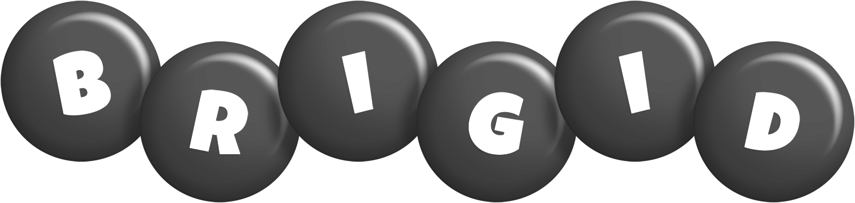 Brigid candy-black logo
