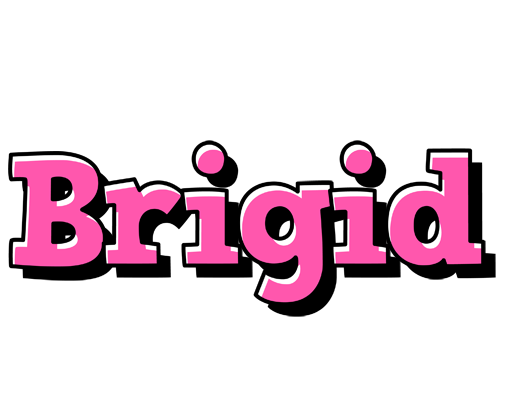 Brigid girlish logo