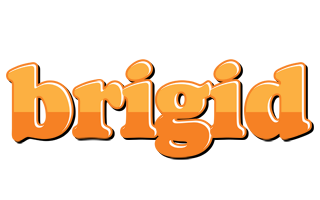 Brigid orange logo