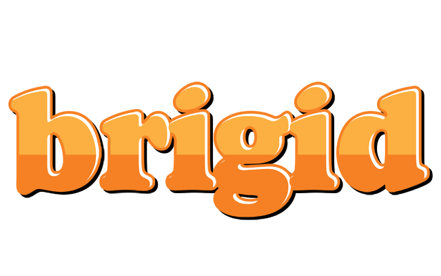 Brigid orange logo