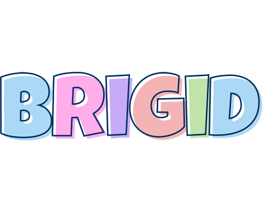 Brigid pastel logo