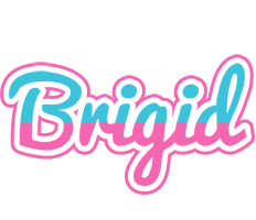 Brigid woman logo