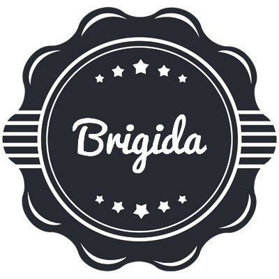 Brigida badge logo