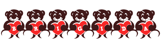 Brigida bear logo