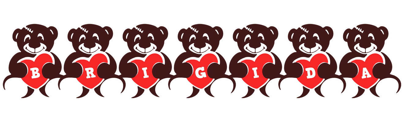 Brigida bear logo