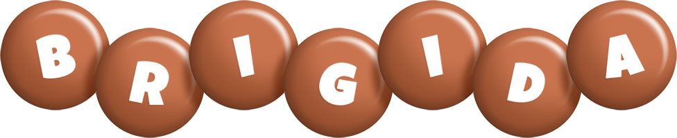 Brigida candy-brown logo