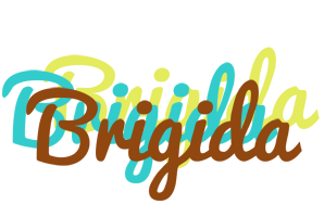 Brigida cupcake logo