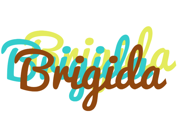 Brigida cupcake logo
