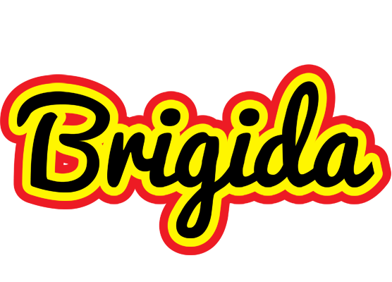 Brigida flaming logo