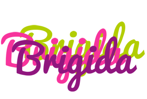 Brigida flowers logo