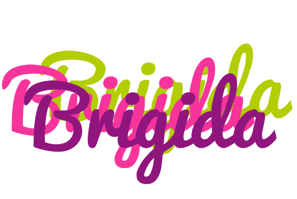 Brigida flowers logo