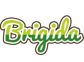 Brigida golfing logo
