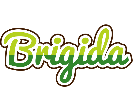 Brigida golfing logo