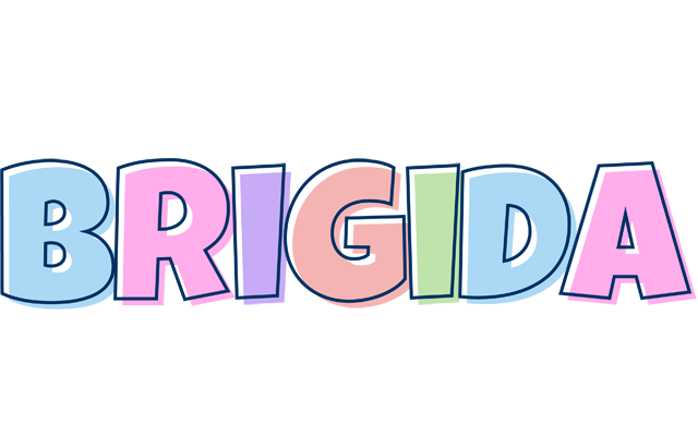 Brigida pastel logo