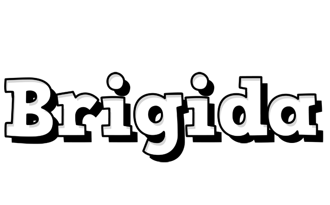 Brigida snowing logo