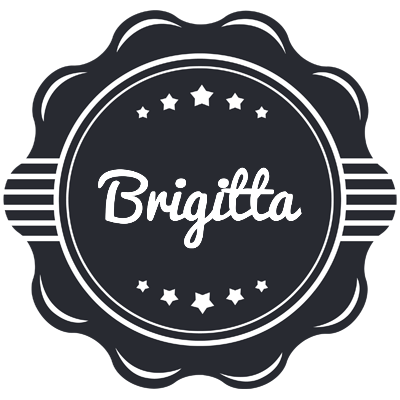 Brigitta badge logo