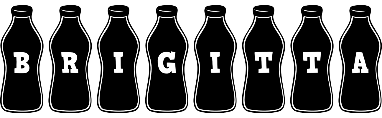 Brigitta bottle logo