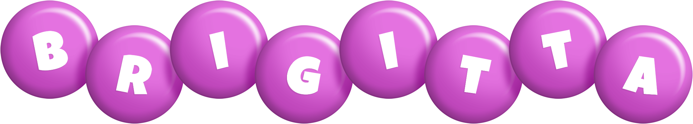 Brigitta candy-purple logo