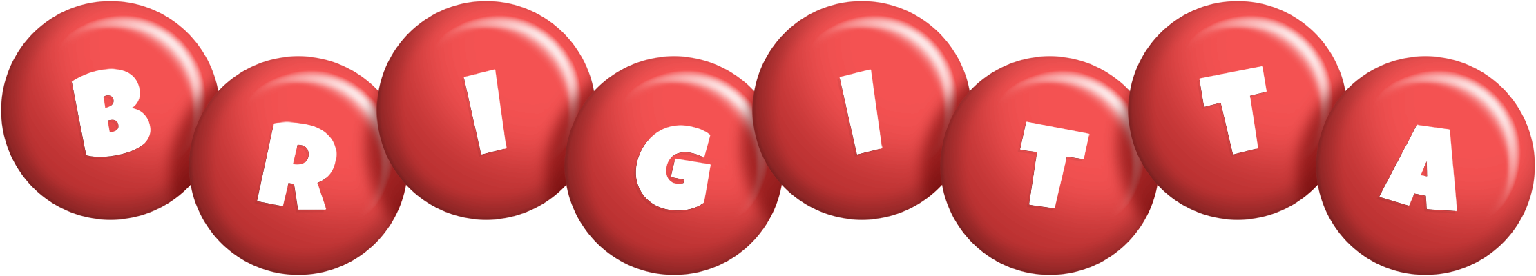 Brigitta candy-red logo