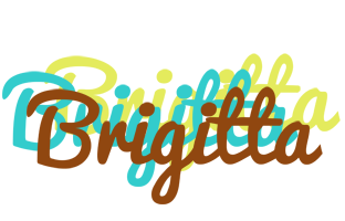 Brigitta cupcake logo