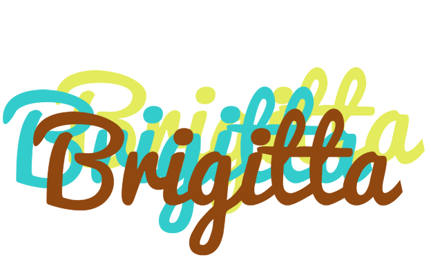 Brigitta cupcake logo