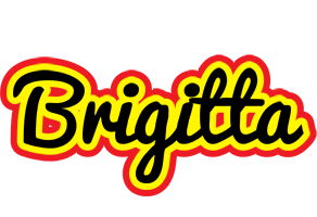 Brigitta flaming logo