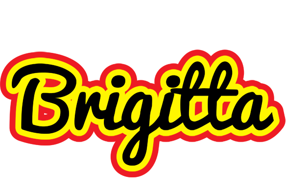 Brigitta flaming logo