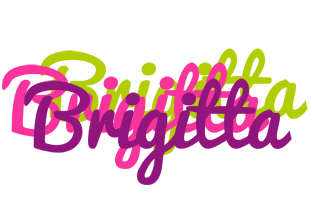 Brigitta flowers logo