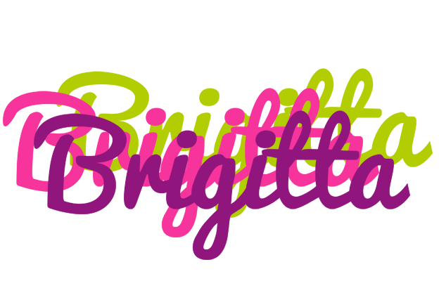 Brigitta flowers logo