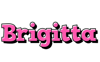 Brigitta girlish logo