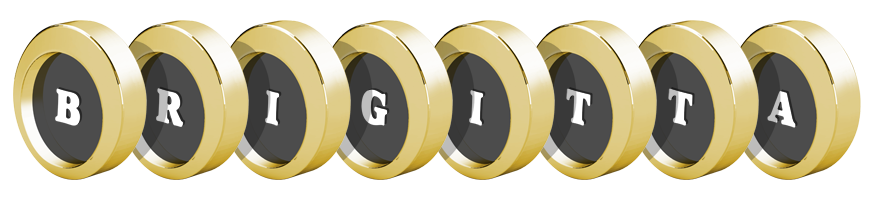 Brigitta gold logo